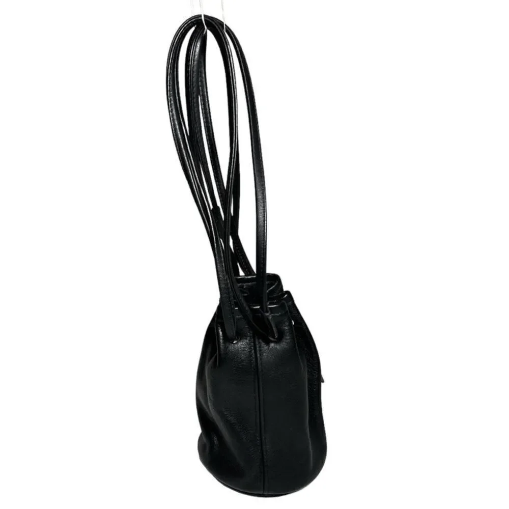 Coach Littleton Bucket Bag Mini Drawstring Black Vintage 4144